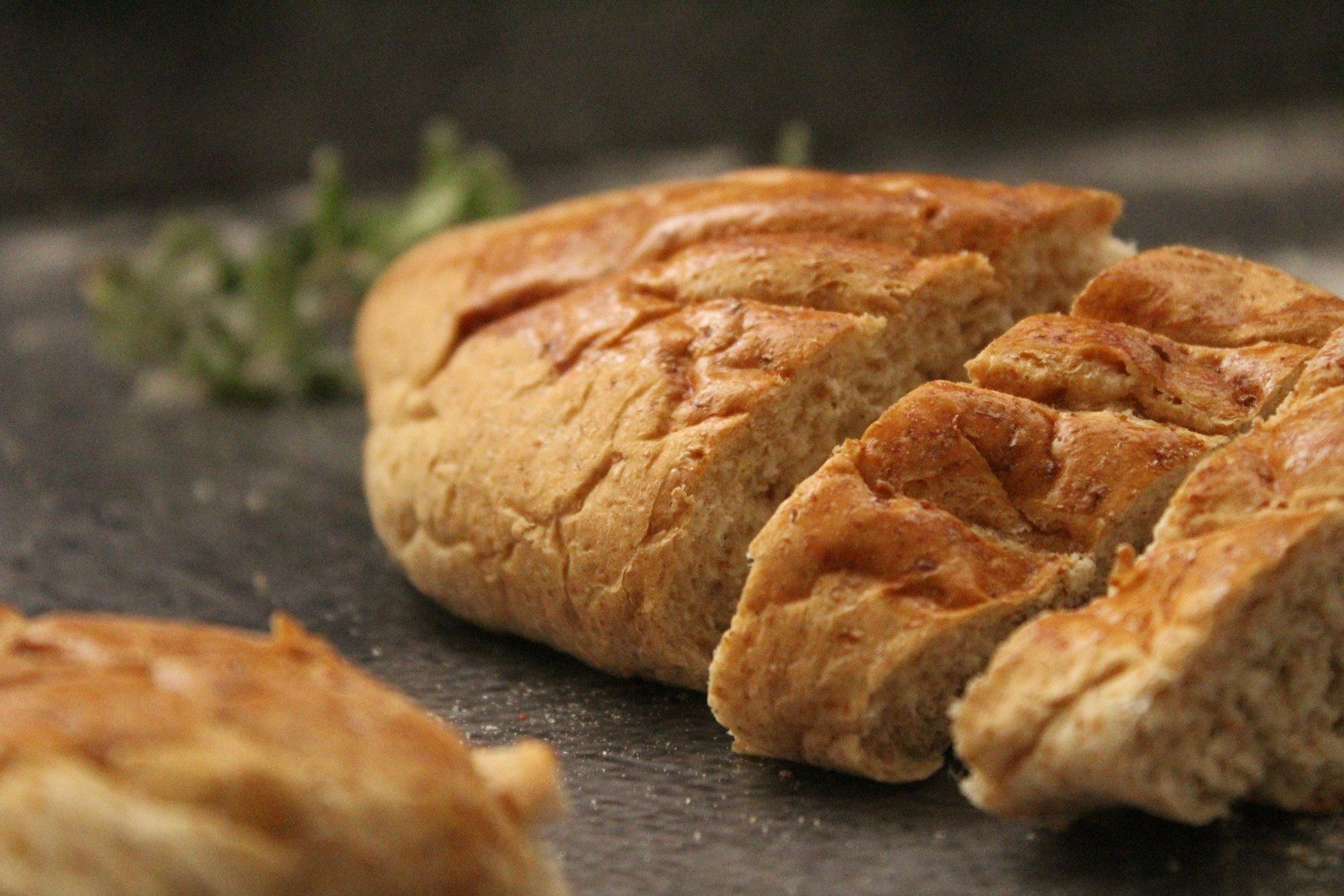 a close up of some food on a table